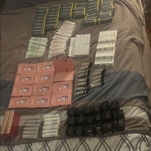 125 piece mixed lot of designer beauty products